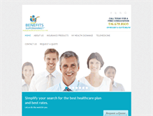 Tablet Screenshot of benefitssupermarket.com